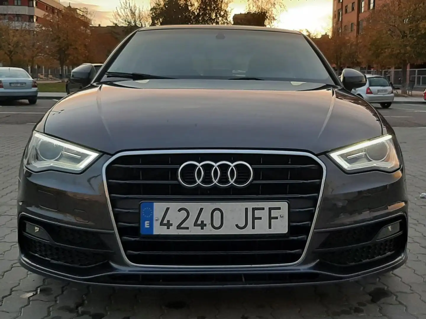 Audi A3 A3 2.0TDI CD S line edition quattro 150 Gris - 1