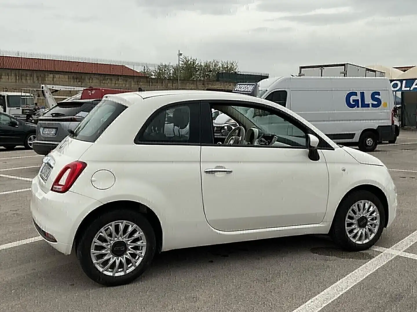 Fiat 500 500 1.2 Lounge Blanc - 2