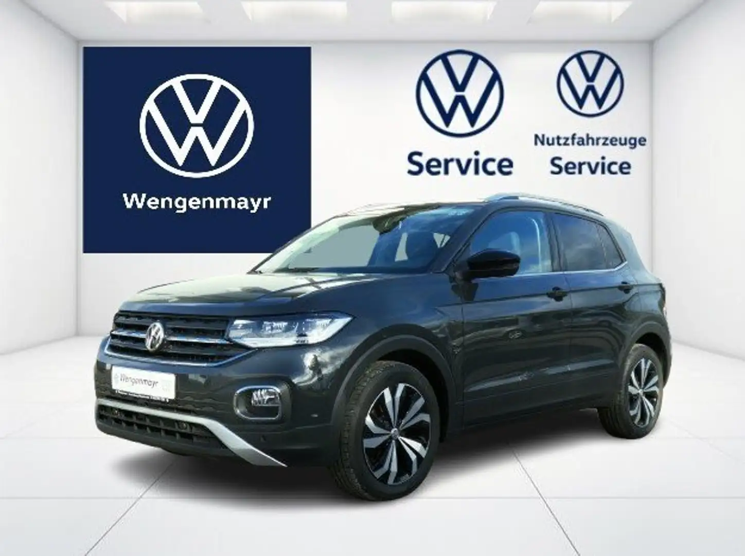 Volkswagen T-Cross Style viele Extras 4 Jahre oder 80000 Km Garantie Schwarz - 1