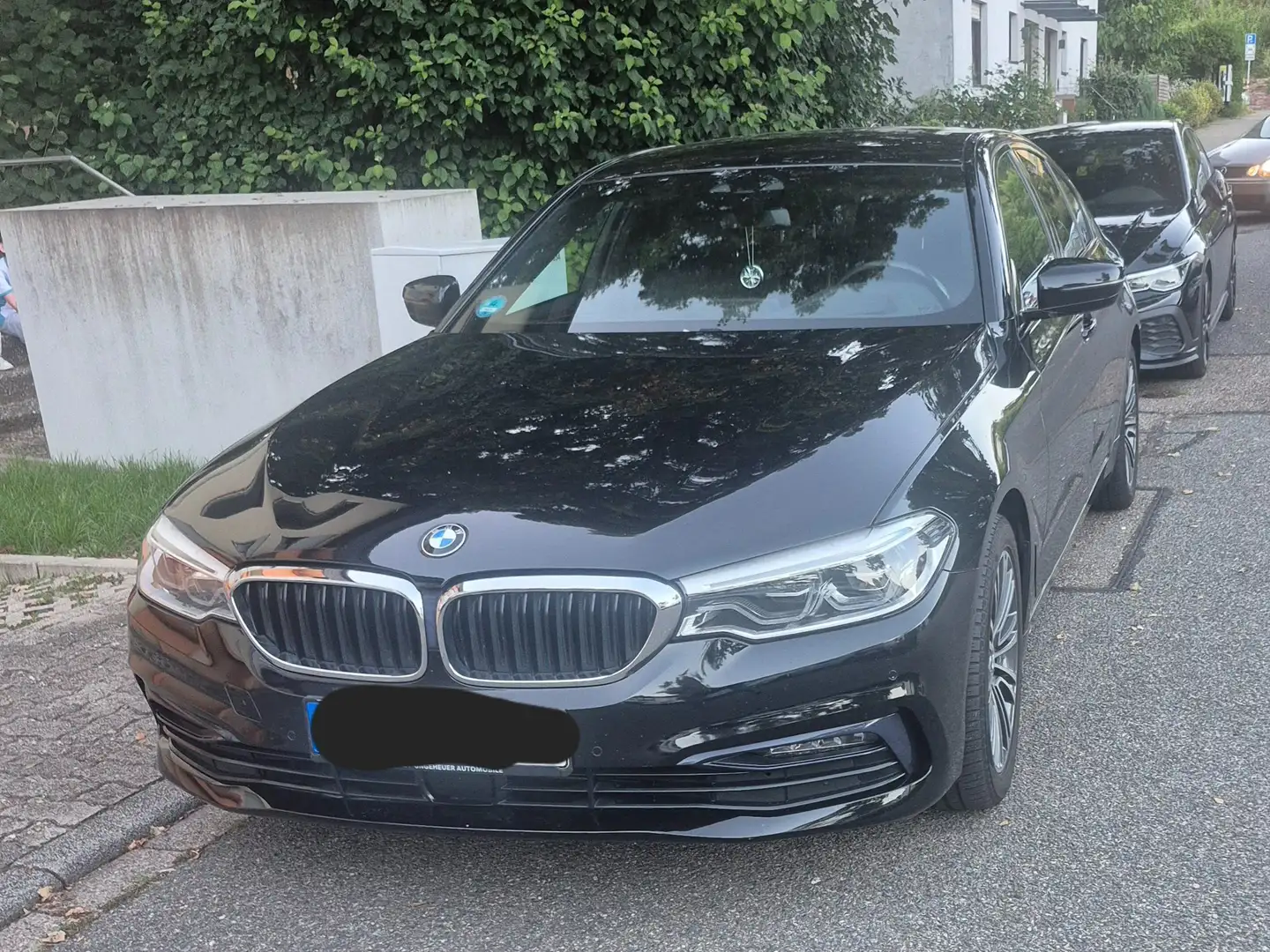 BMW 520 520d Efficient Dynamics Edition Aut. Sport Line Schwarz - 2