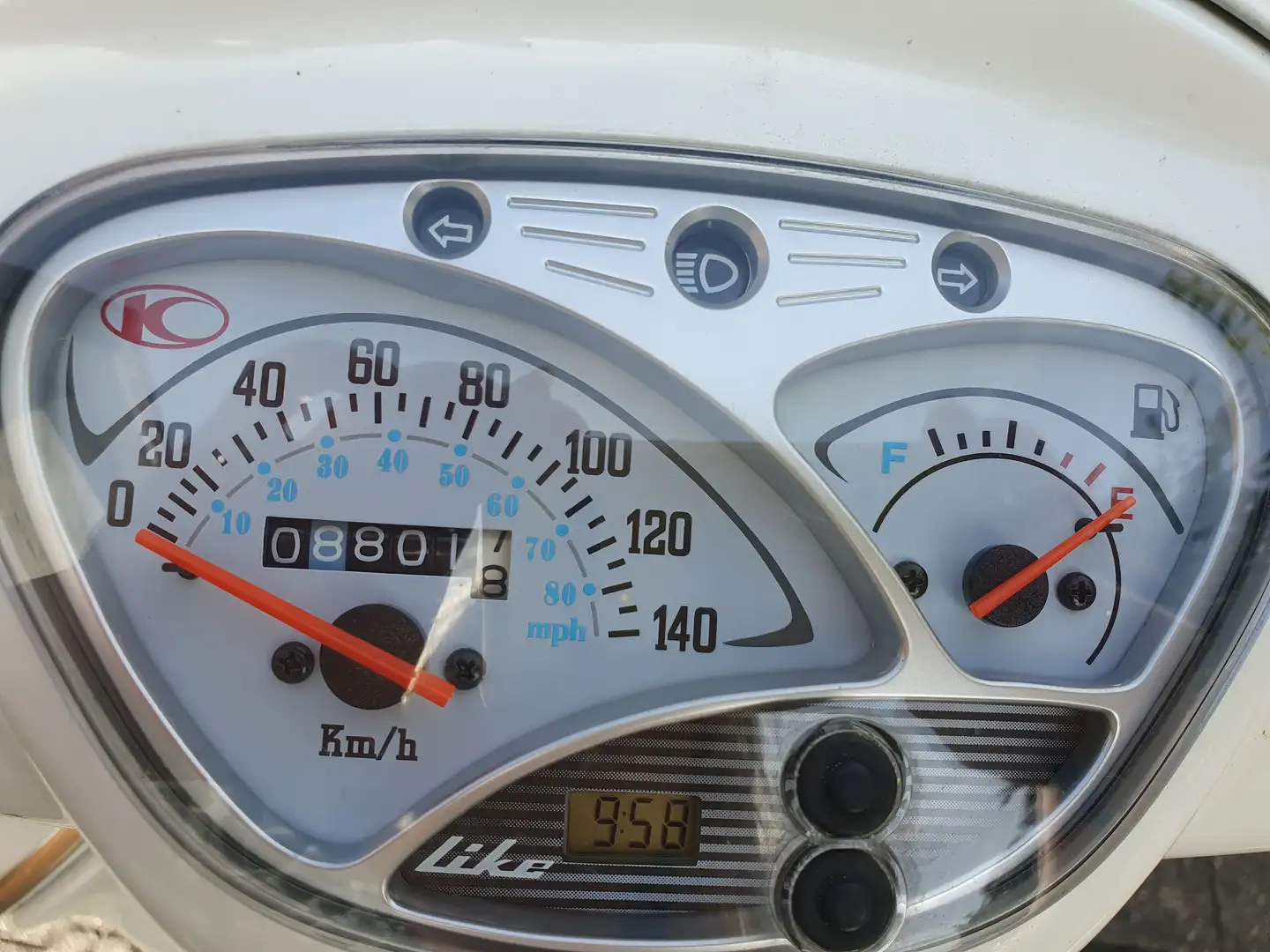 Kymco Like 125 Blanc - 2