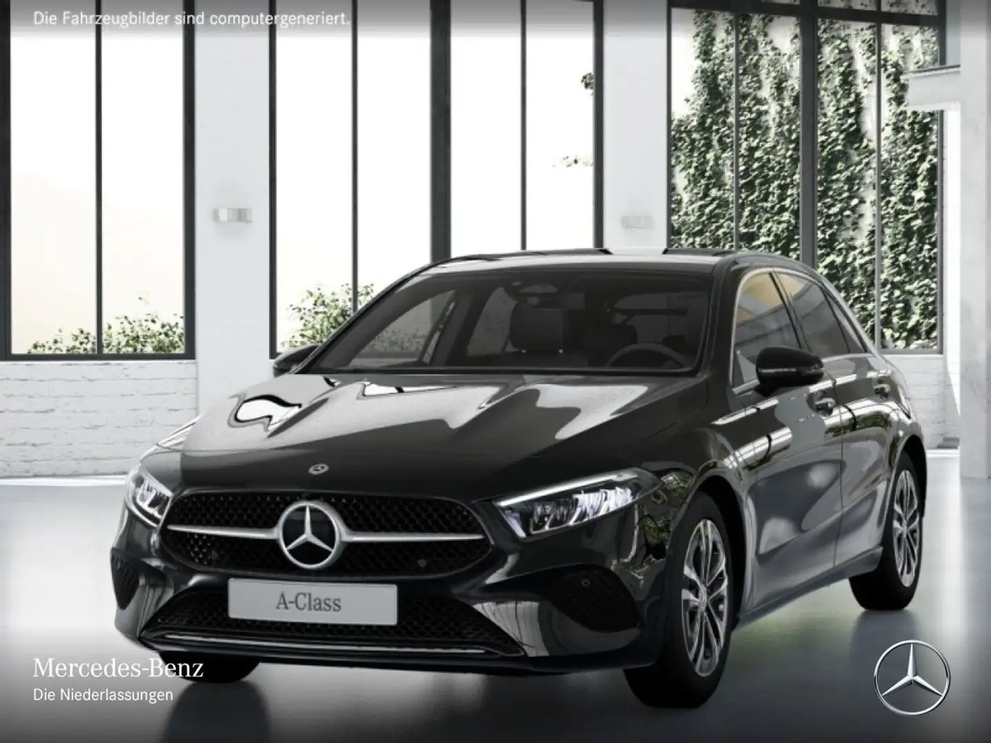 Mercedes-Benz A 180 PROGRESSIVE+PANO+LED+KAMERA+TOTW+KEYLESS+7G Schwarz - 2