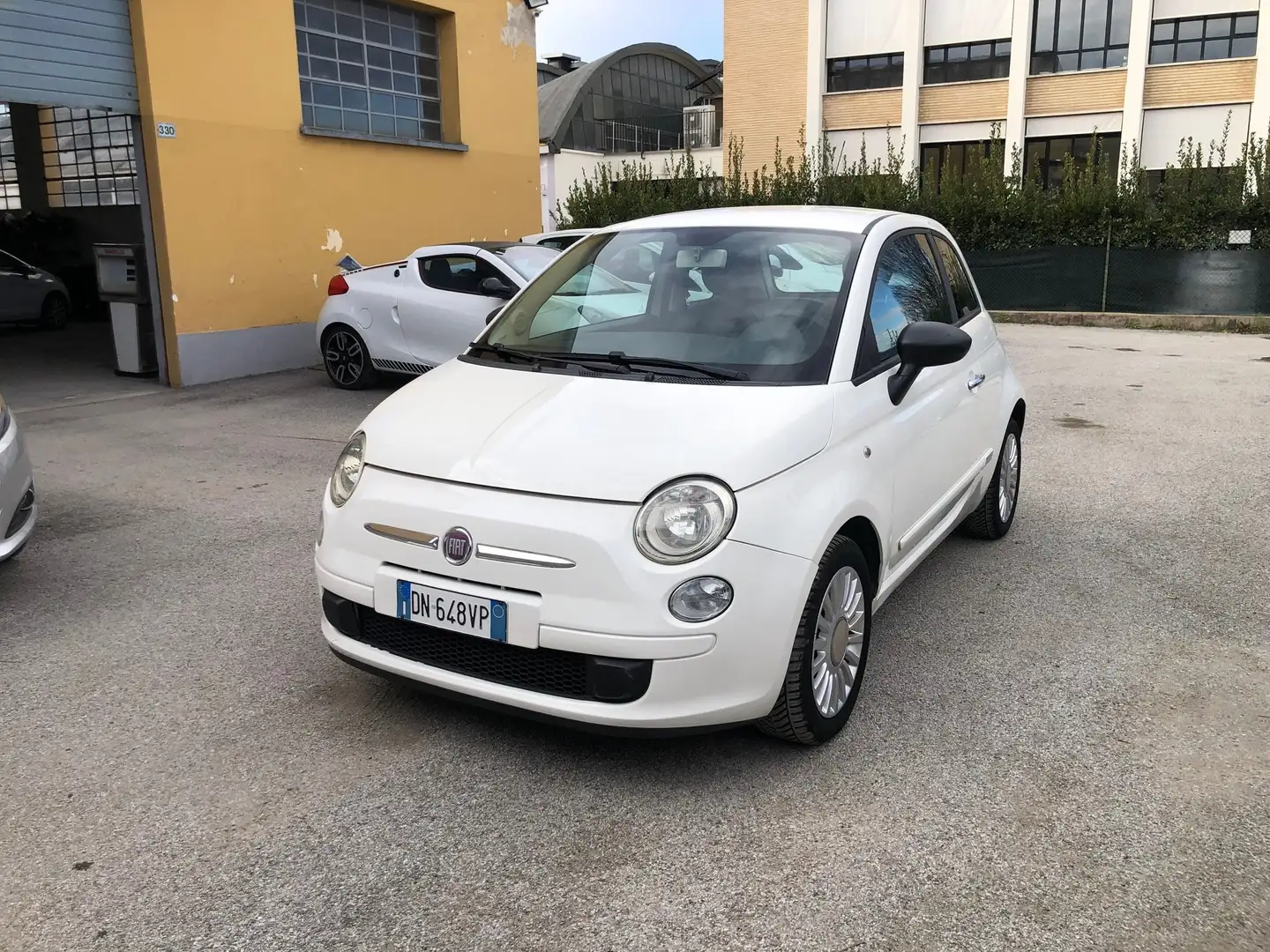 Fiat 500 1.2 Lounge 69cv Wit - 1
