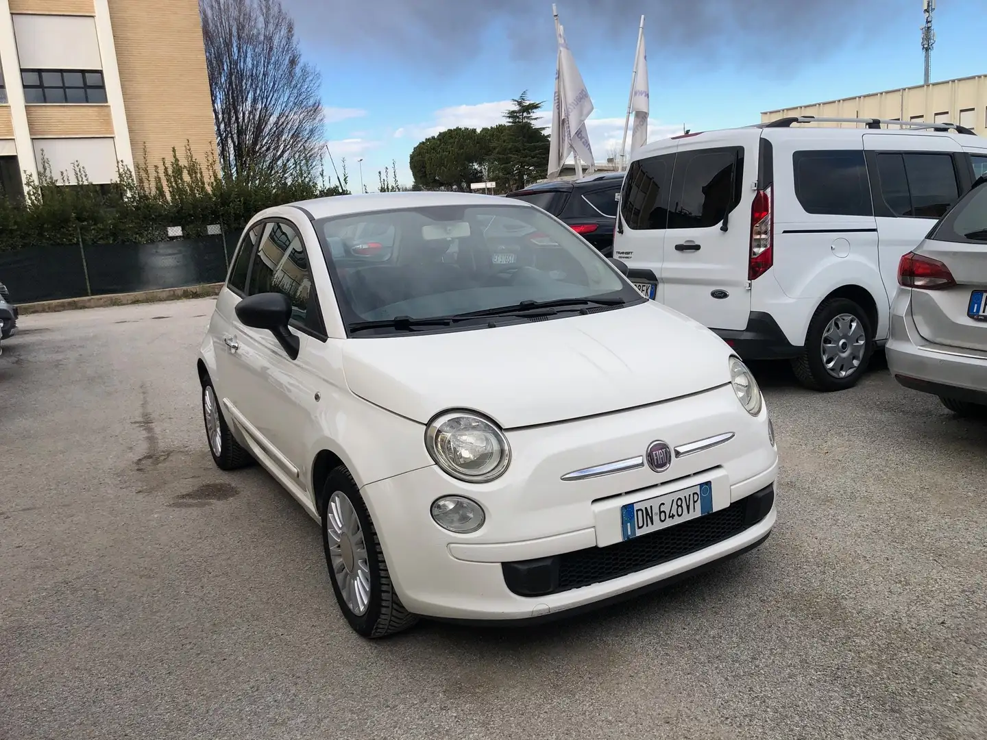 Fiat 500 1.2 Lounge 69cv Wit - 2