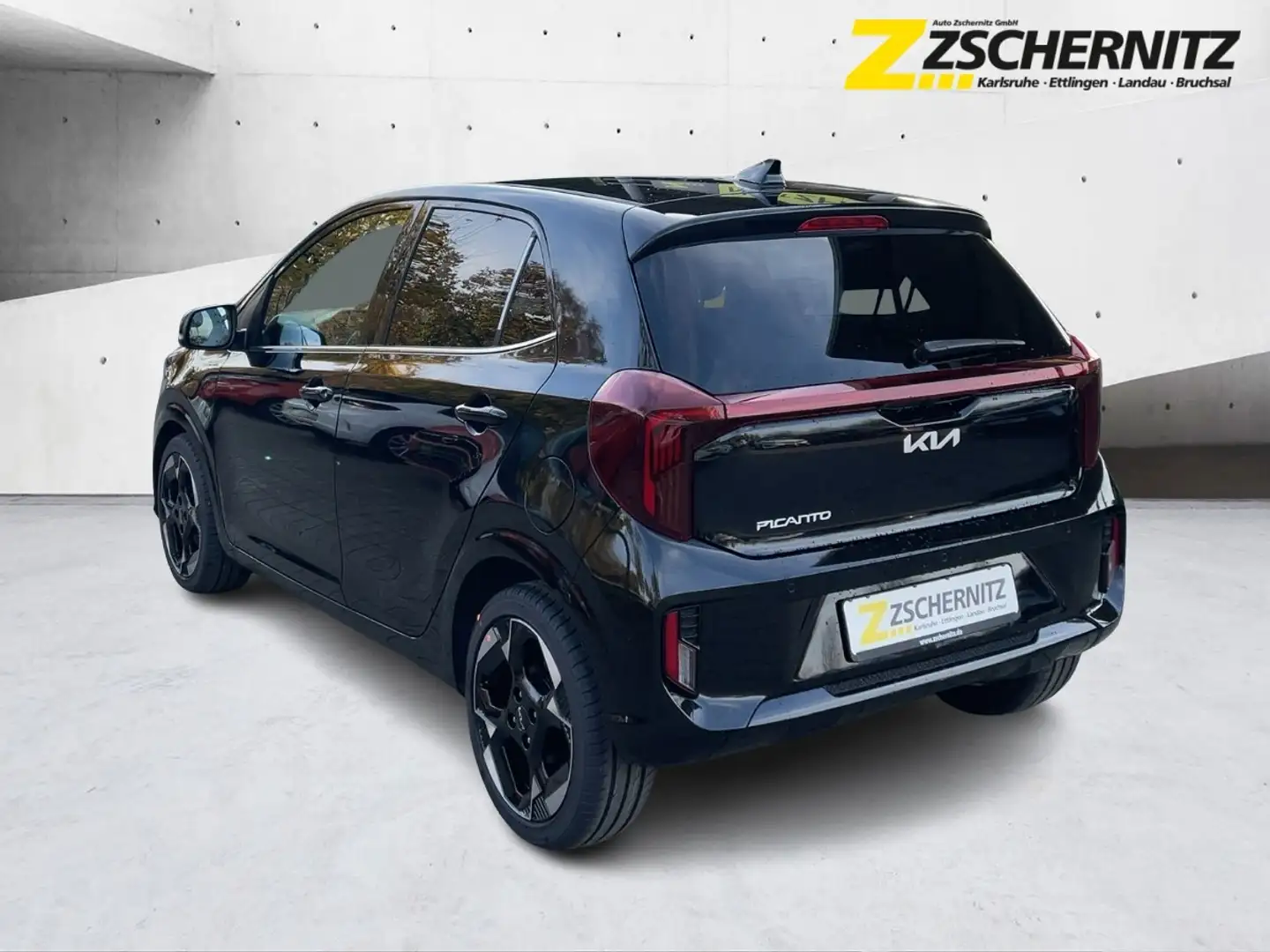 Kia Picanto 1.2 Spirit Launch Edition KlimaA LM KAM Schwarz - 2
