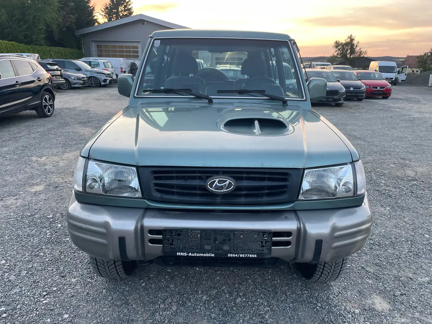 Hyundai Galloper 2,5 Wagon TD ALLRAD Klima 1 Besitz Nur EXPORT Vert - 2