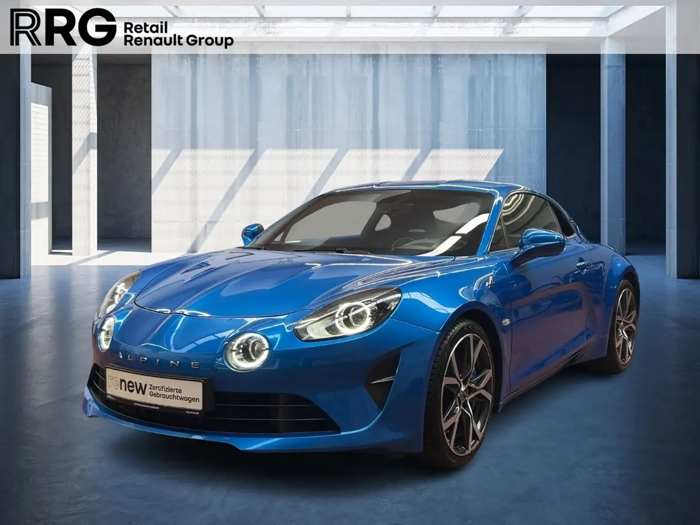 Alpine A110 A110 ABS Fahrerairbag Beifahrerairbag Seitenairbag Albastru - 1