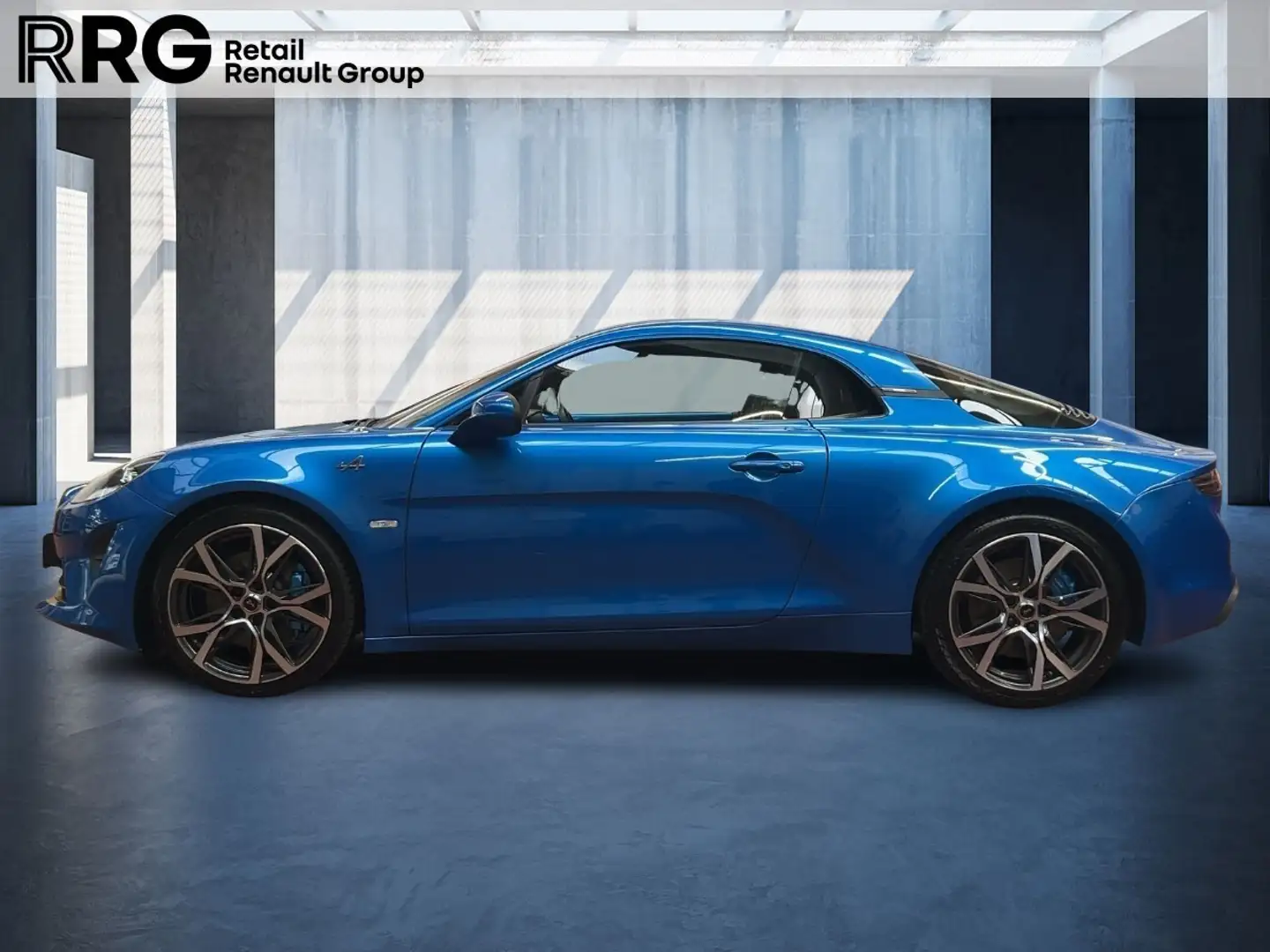 Alpine A110 A110 ABS Fahrerairbag Beifahrerairbag Seitenairbag Albastru - 2