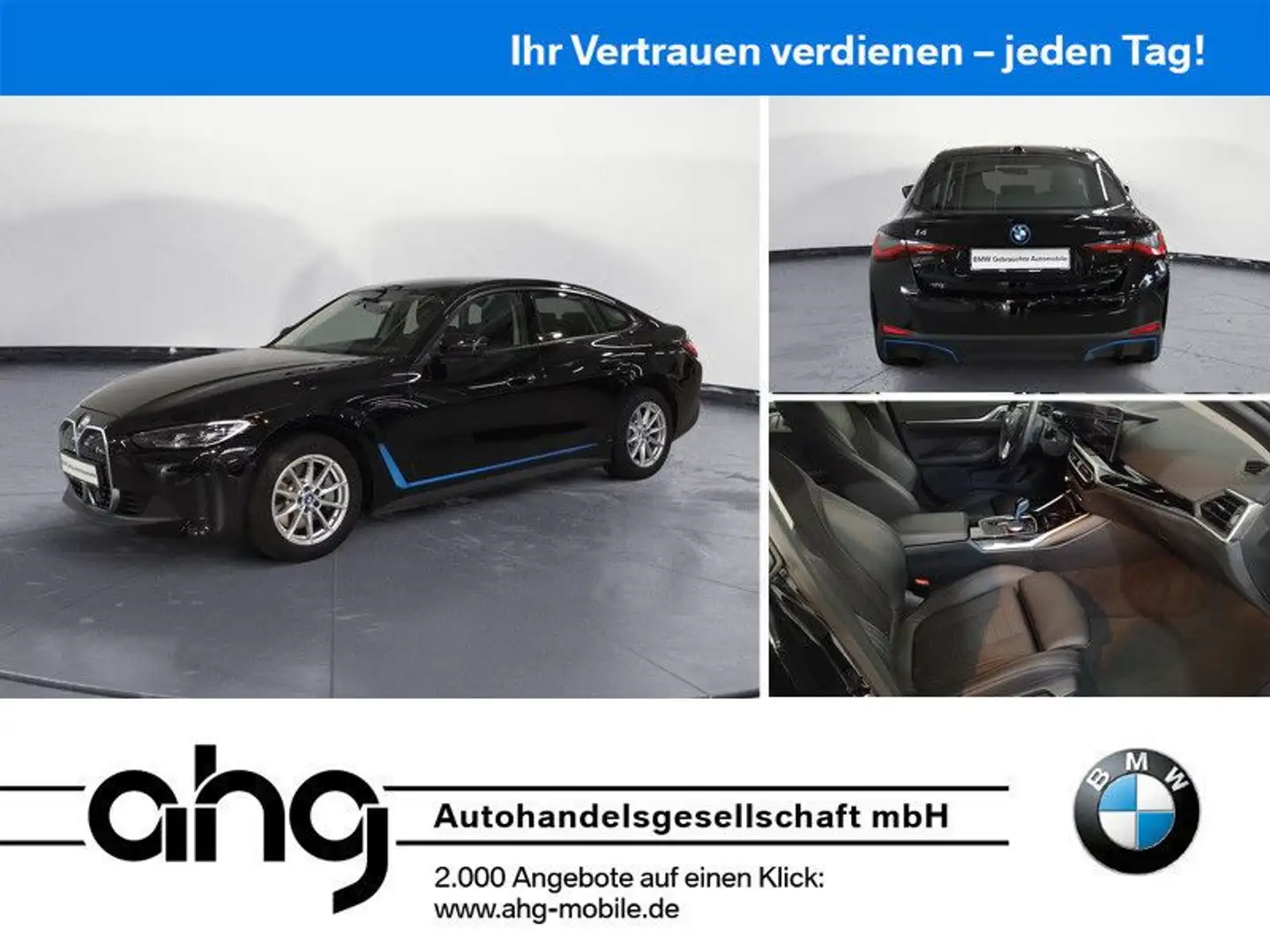 BMW i4 eDrive40 Klimaaut. Sitzhzg. Vorn Zwart - 1