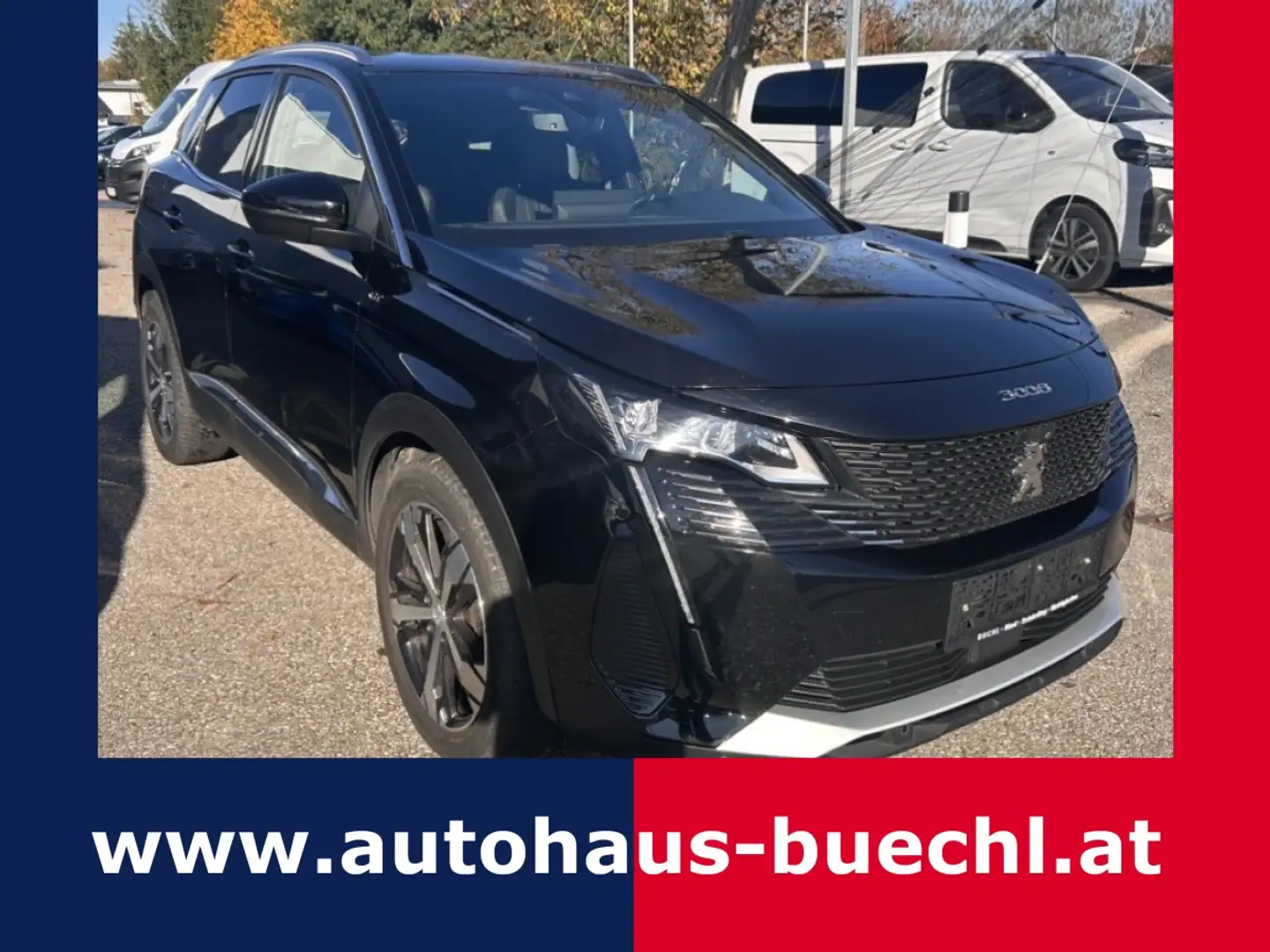 Peugeot 3008 BlueHDi 130 S&S EAT8 GT Pack Schwarz - 1