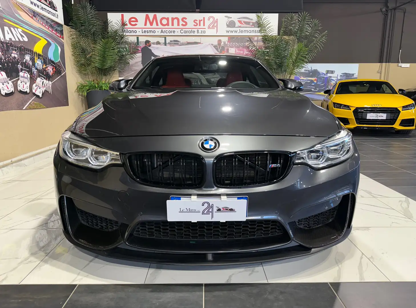 BMW M4 Coupe 3.0 dkg *Carboceramica* Grau - 2