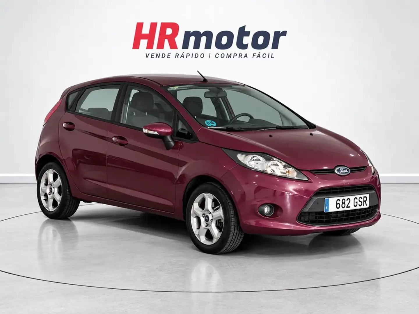 Ford Fiesta 1.25 Trend 82 Rojo - 1