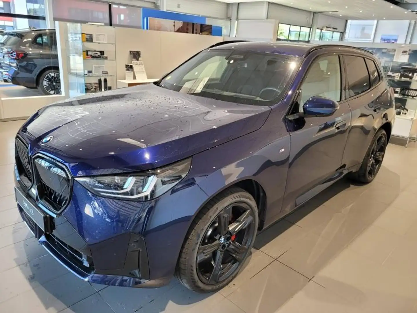 BMW X3 xDrive20d 197ch M Sport Bleu - 1