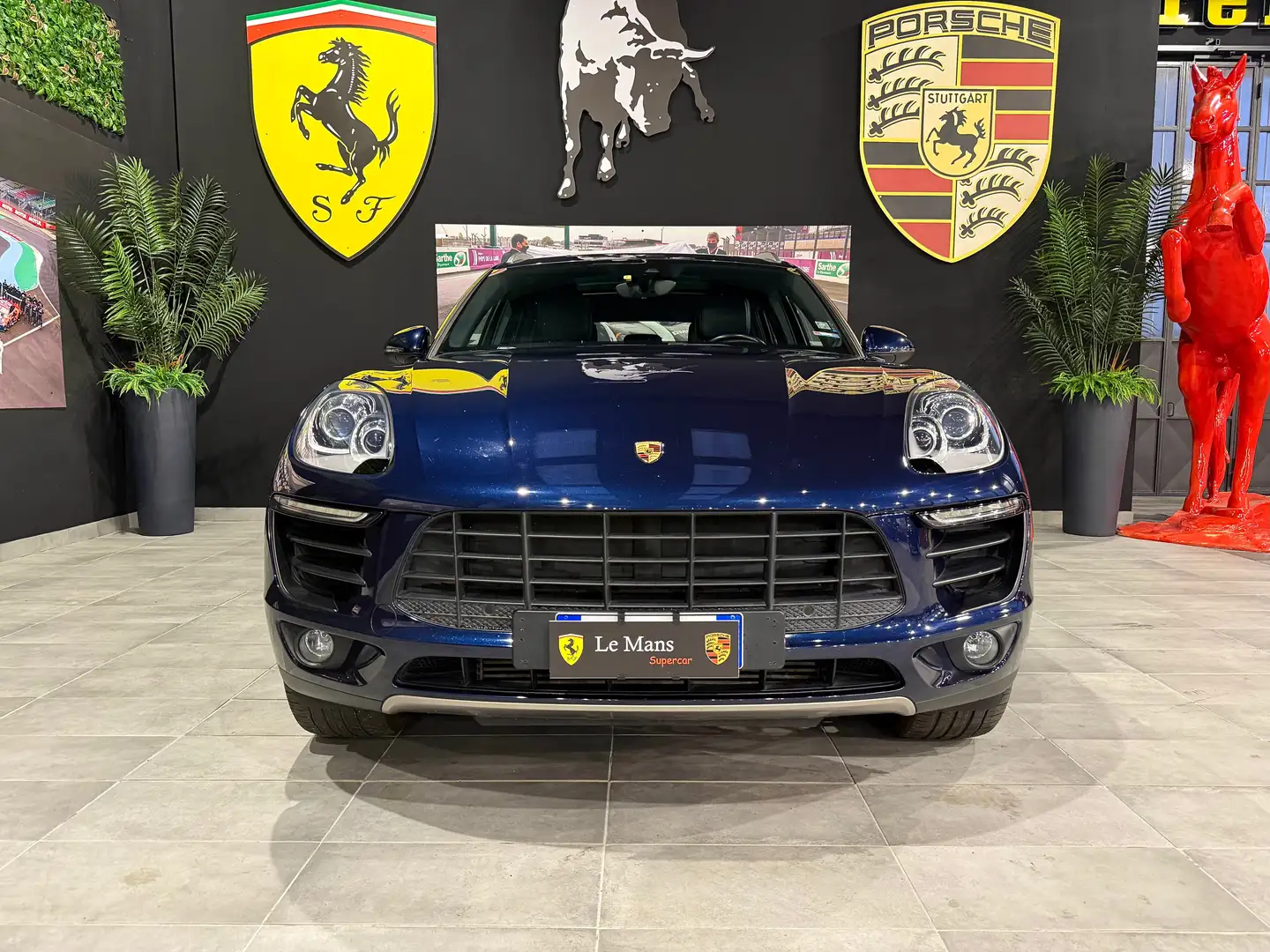 Porsche Macan 3.0d S 250cv pdk my18 Blu/Azzurro - 2