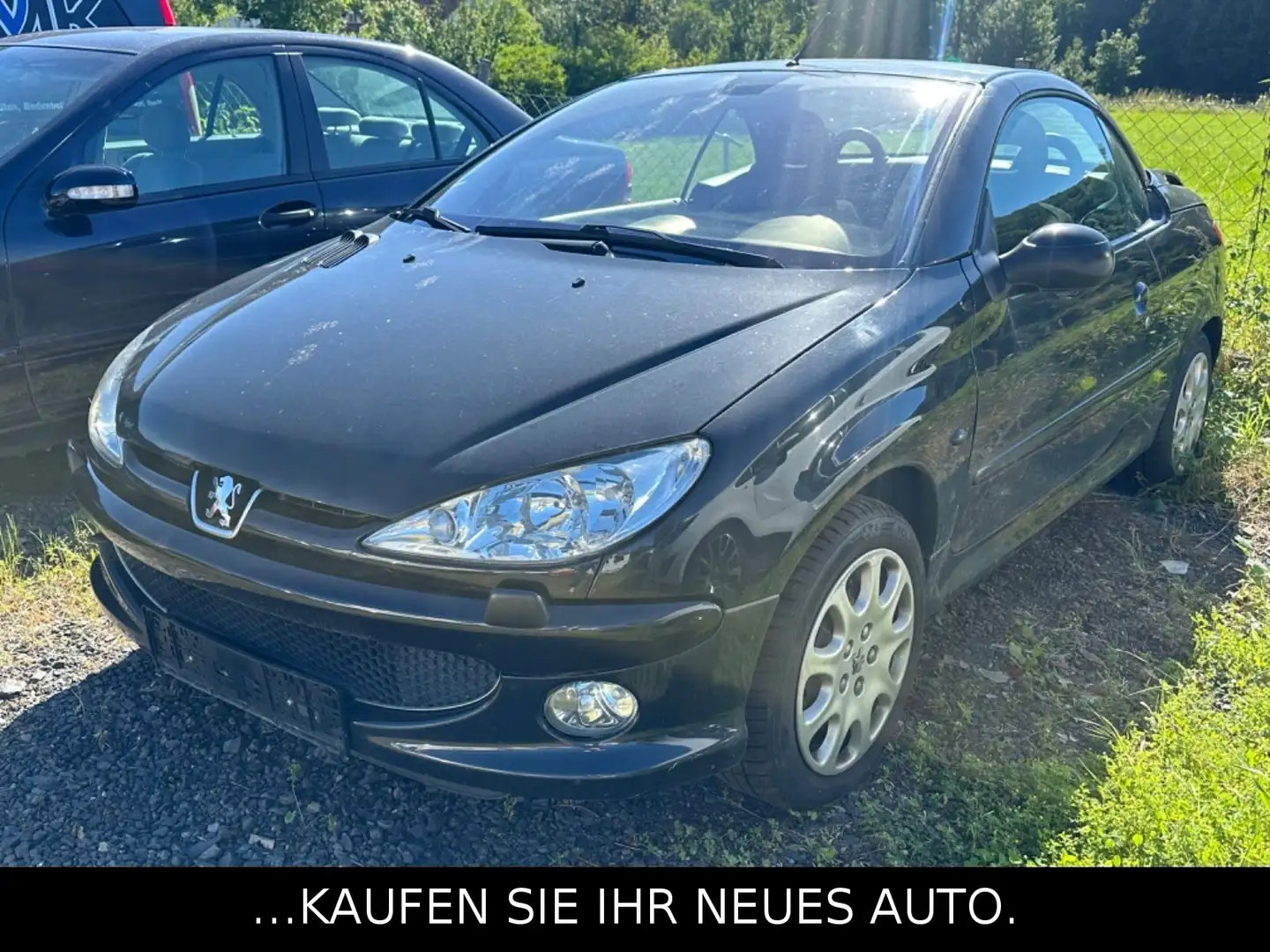 Peugeot 206 Cabriolet CC Tendance* Schwarz - 1