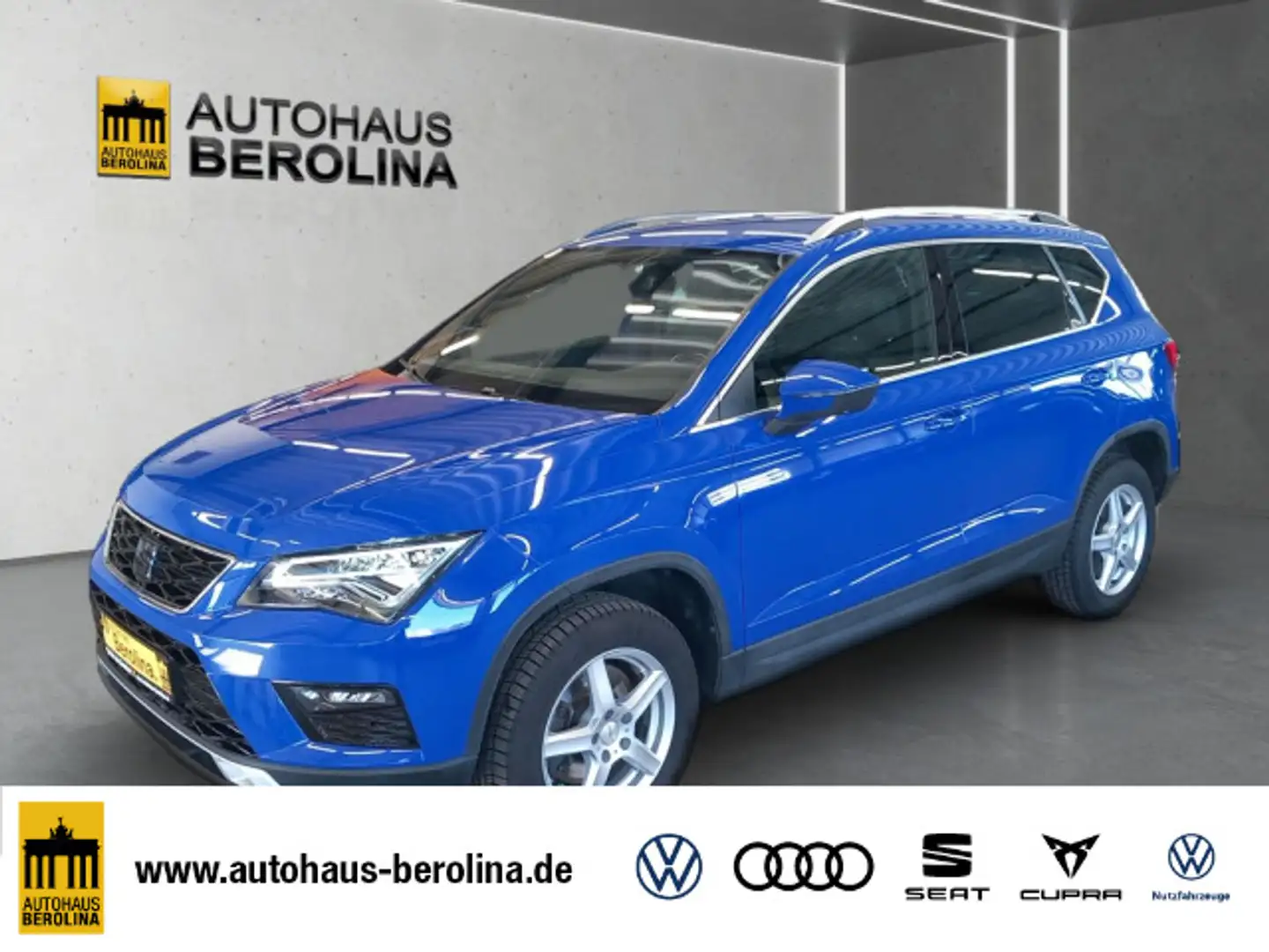 SEAT Ateca 2.0 TDI Xcellence *StdHz*NAV*BEATS*AHK* Kék - 1