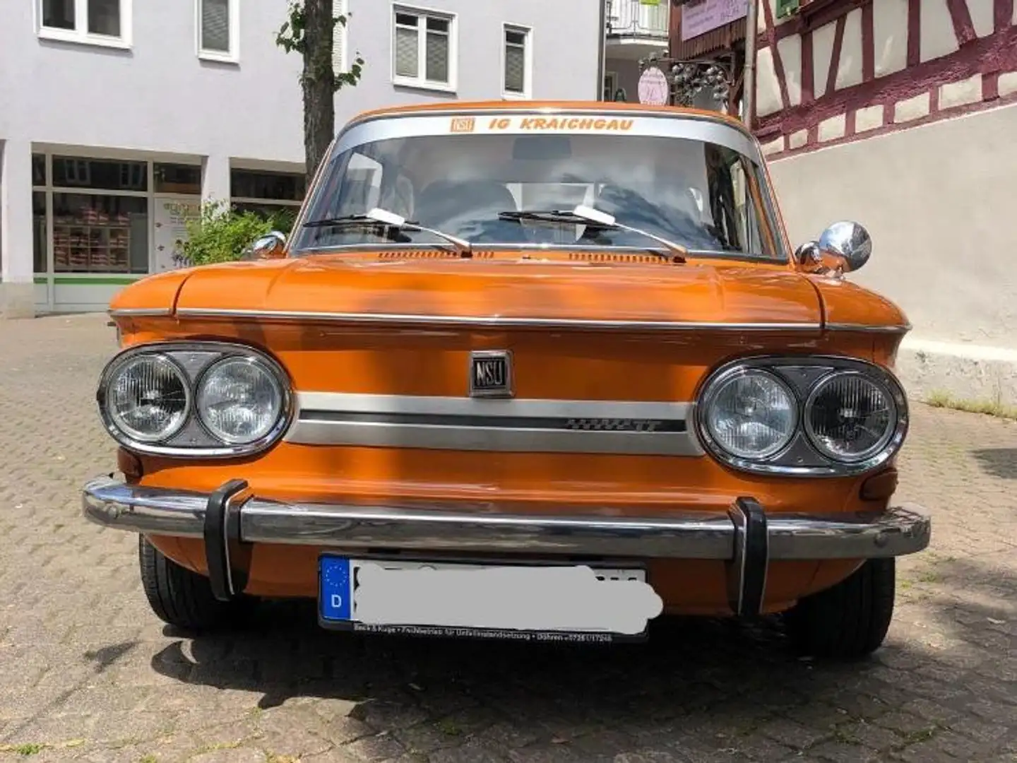 NSU TT 1300 ccm 110 PS 9500 km „Friedel Münch Museum“ TÜV Neu Top..! Orange - 2