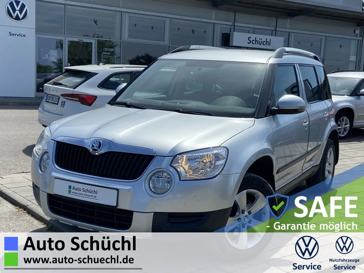 Skoda Yeti 2.0 TDI 16"+CLIMATRONIC+GRA+SHZ+PDC Plateado - 1