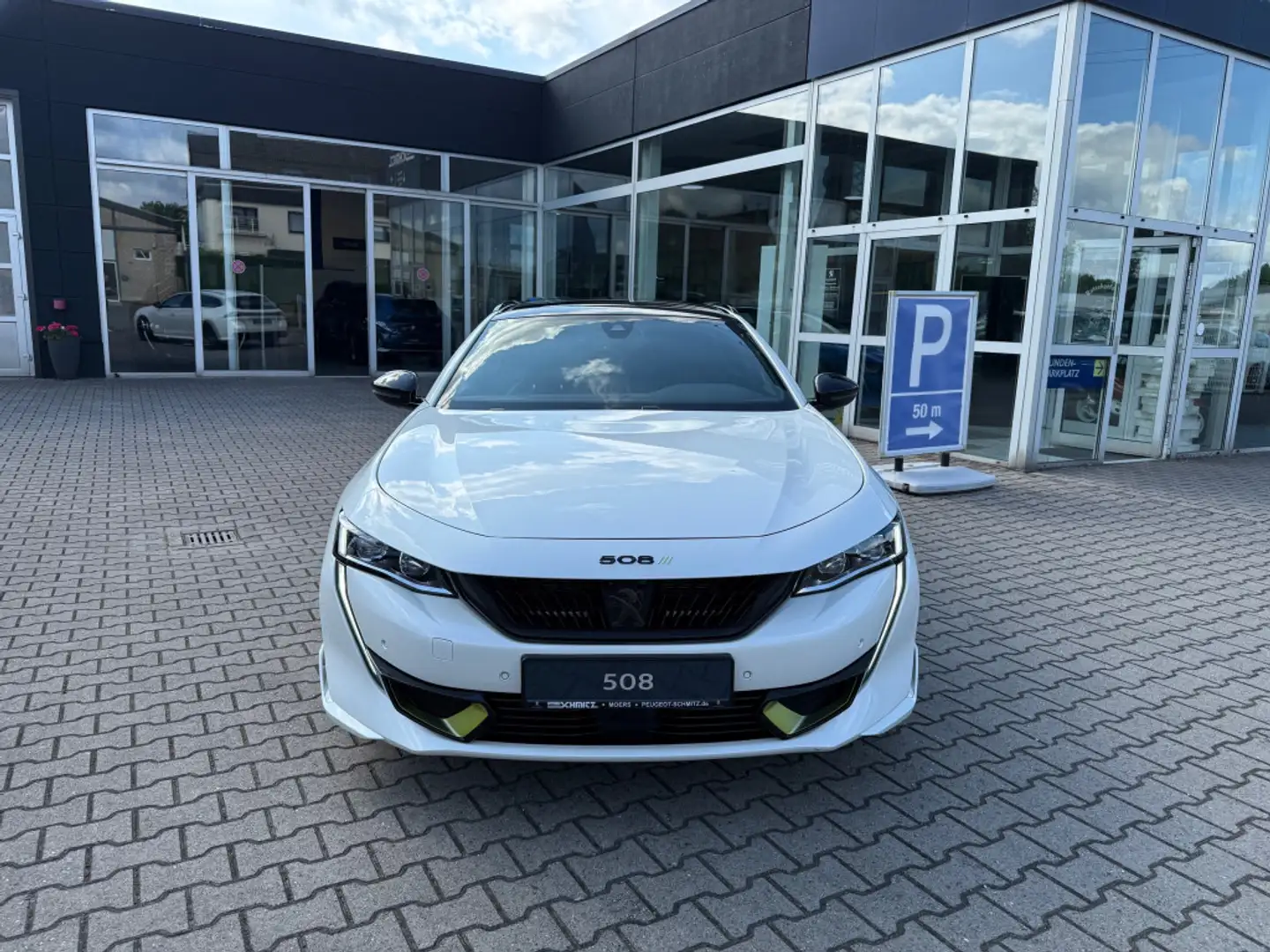 Peugeot 508 SW Hybrid4 360 PSE Ladevorrichtung On-Board-Lader Weiß - 2