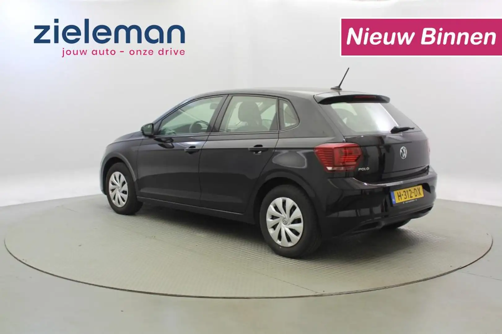Volkswagen Polo 1.0 TSI Comfortline - Carplay, Cruise Zwart - 2