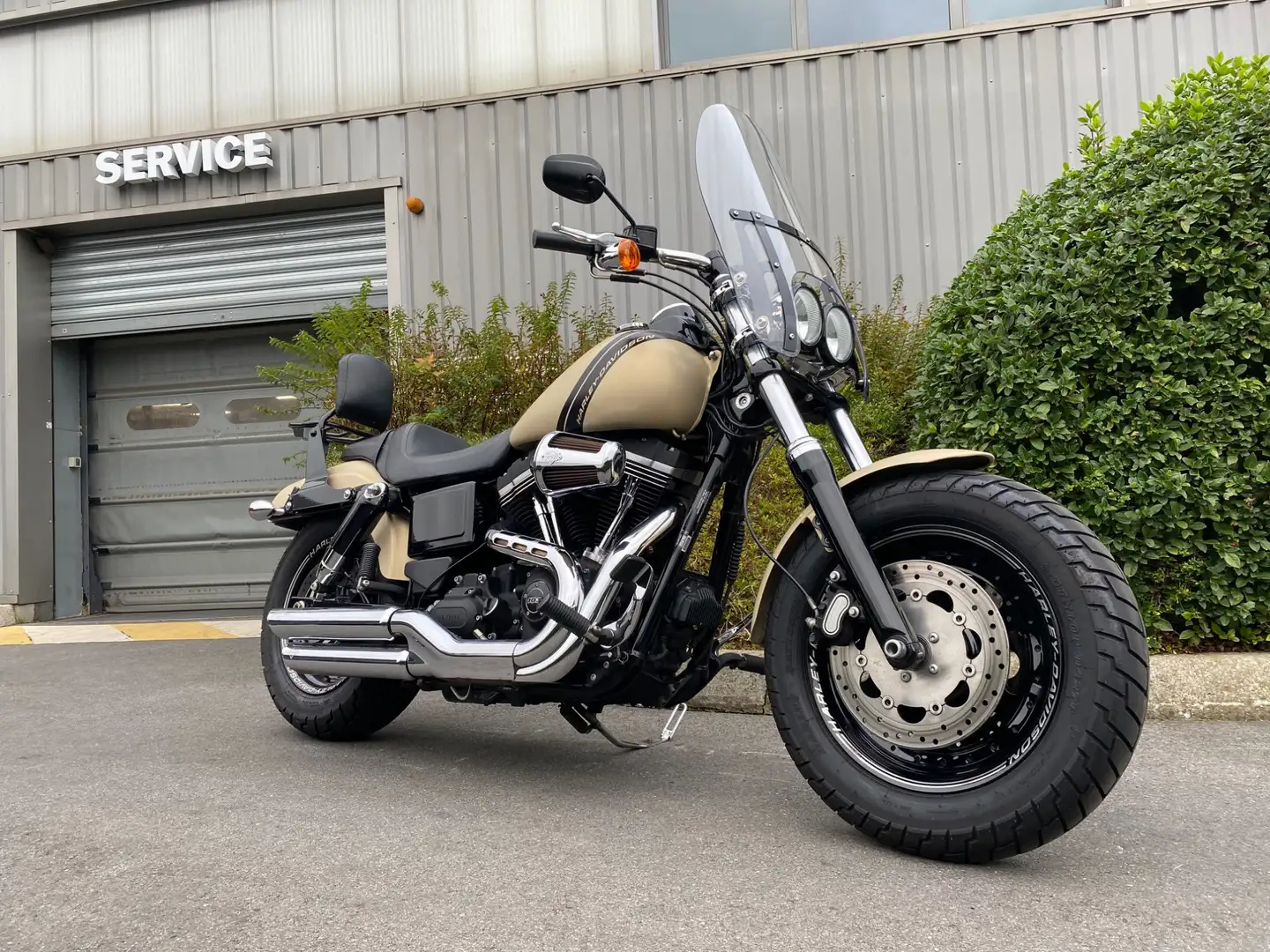 Harley-Davidson Dyna Fat Bob Béžová - 2