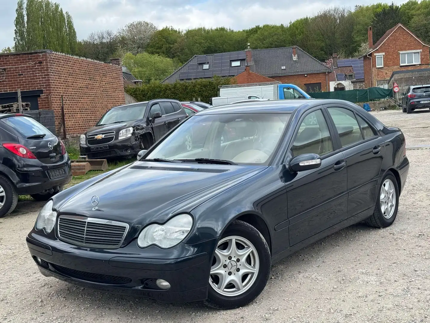 Mercedes-Benz C 220 CDI 2004// 116.000km// Bte Auto// Sieges cuir/elec Gris - 1