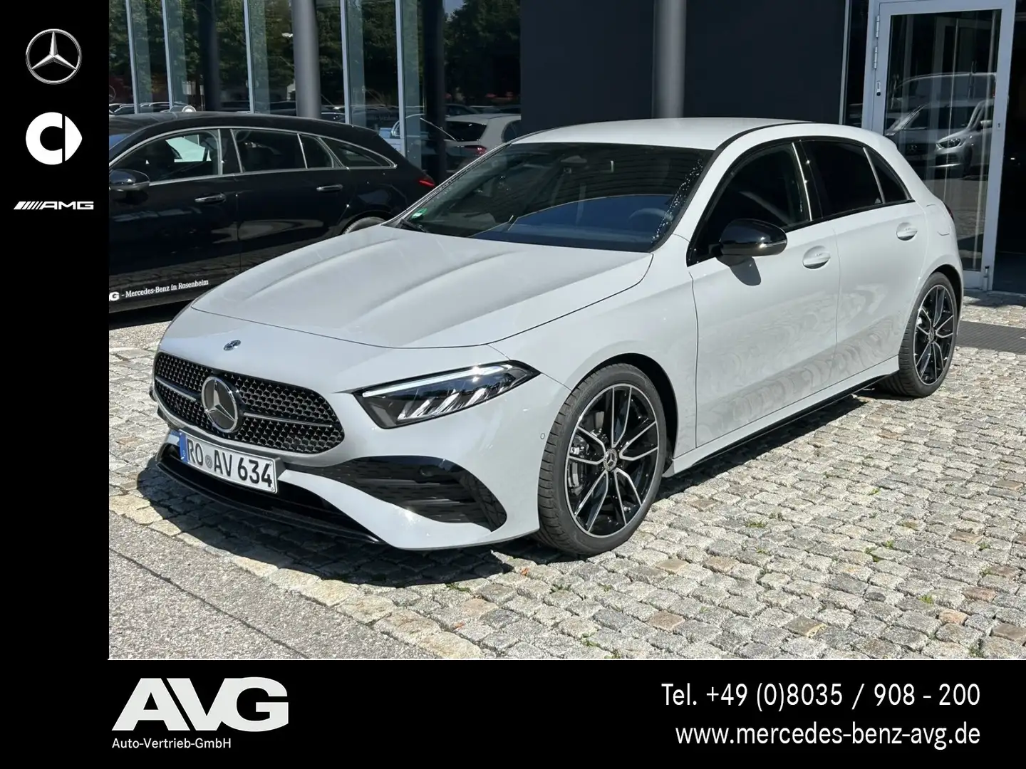 Mercedes-Benz A 200 A 200 AMG Special Edition AHK LED Park RF Night Gris - 1