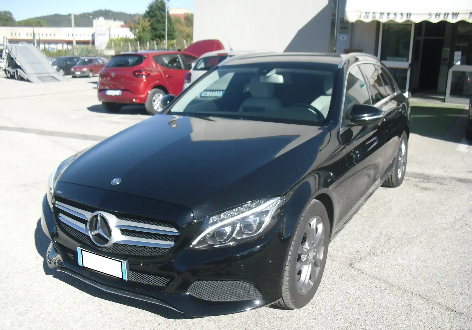 Mercedes-Benz C 180 SW 1.6d 116cv Sport auto, FULL OPT, OTTIME COND. Nero - 1