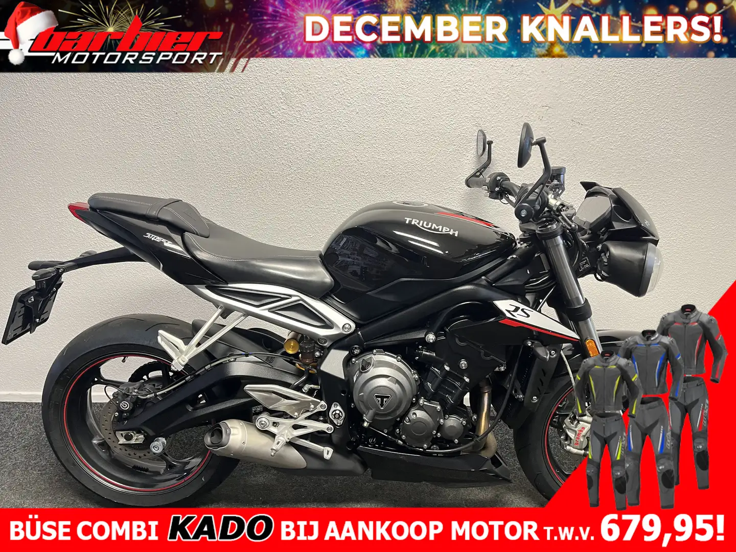 Triumph Street Triple RS Negru - 1