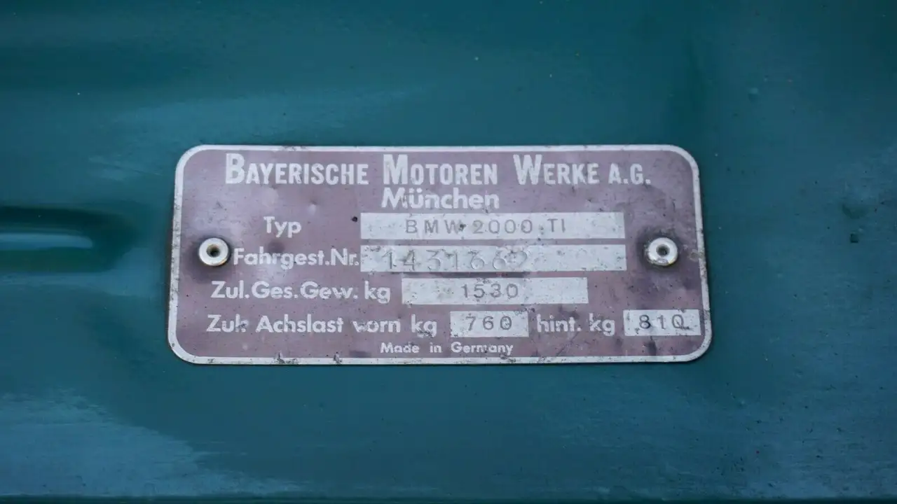 BMW 2000 TI · Gruppe 1 · 144 PS · rückrüstbar, foto 11