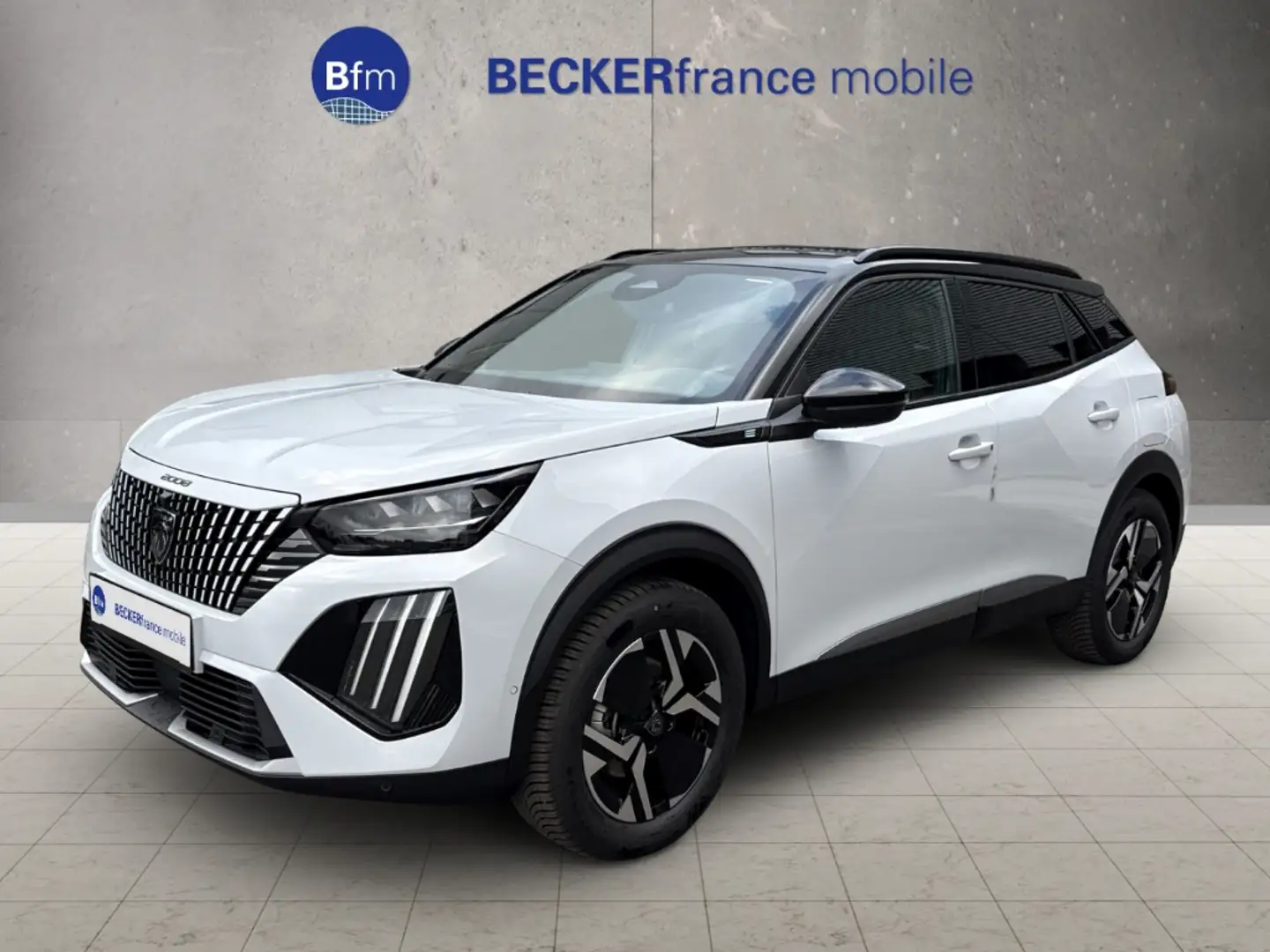 Peugeot 2008 GT Elektromotor 156 *Navi*Leder*360 Kamera*Massage Blanc - 1