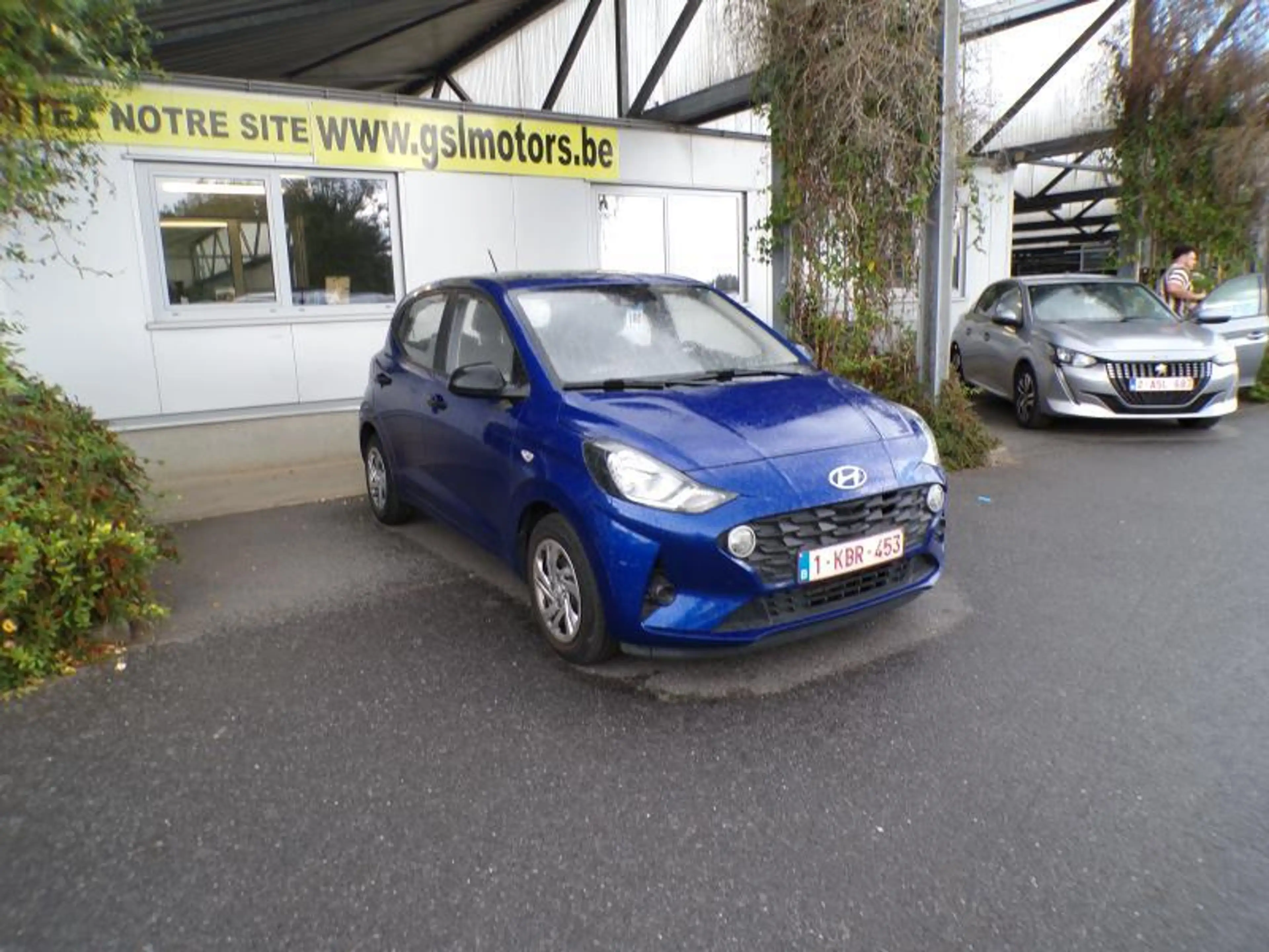 Hyundai i10 1.0 67cv Bleu 07/21 26590km Anti Dérive Radio USB — photo 3