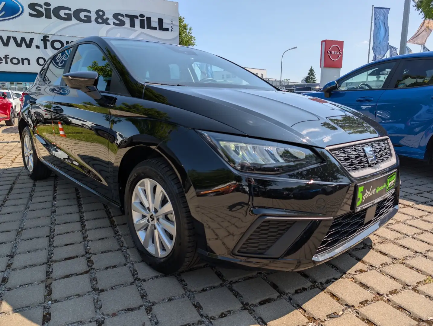SEAT Ibiza 1.0 TSI Style LED*NAVI*VIRTUAL*SHZ*PDC*SPUR Noir - 2