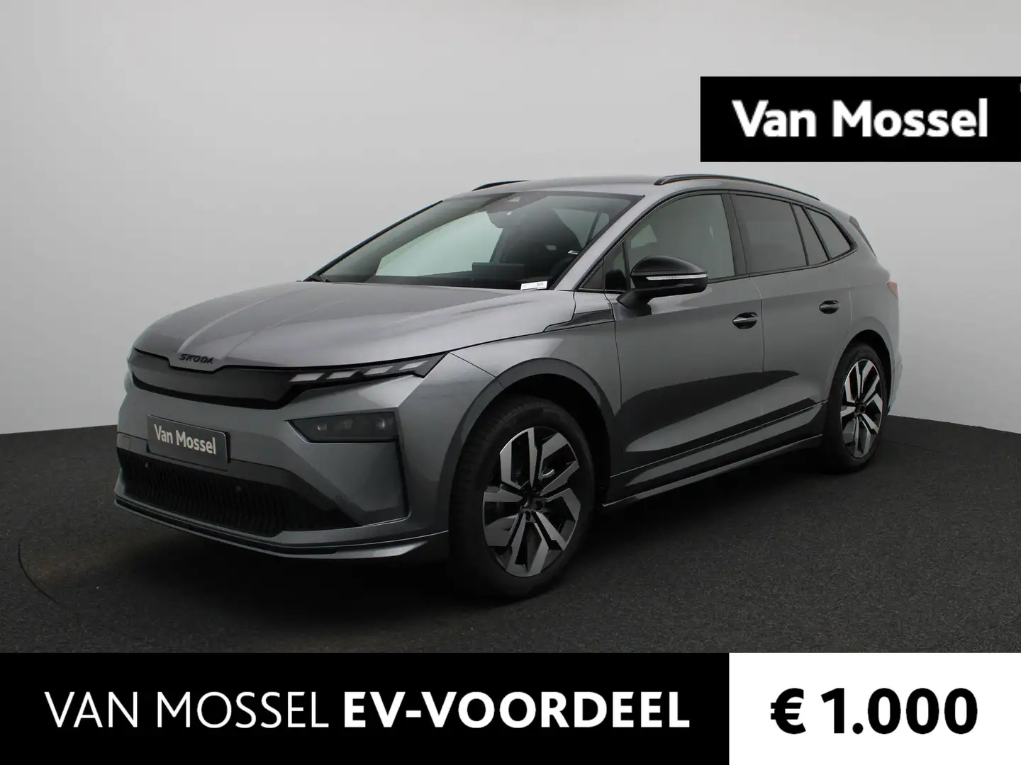 Skoda Enyaq 85 Sportline 286 PK | Automaat | Matrix LED Koplam Grigio - 1