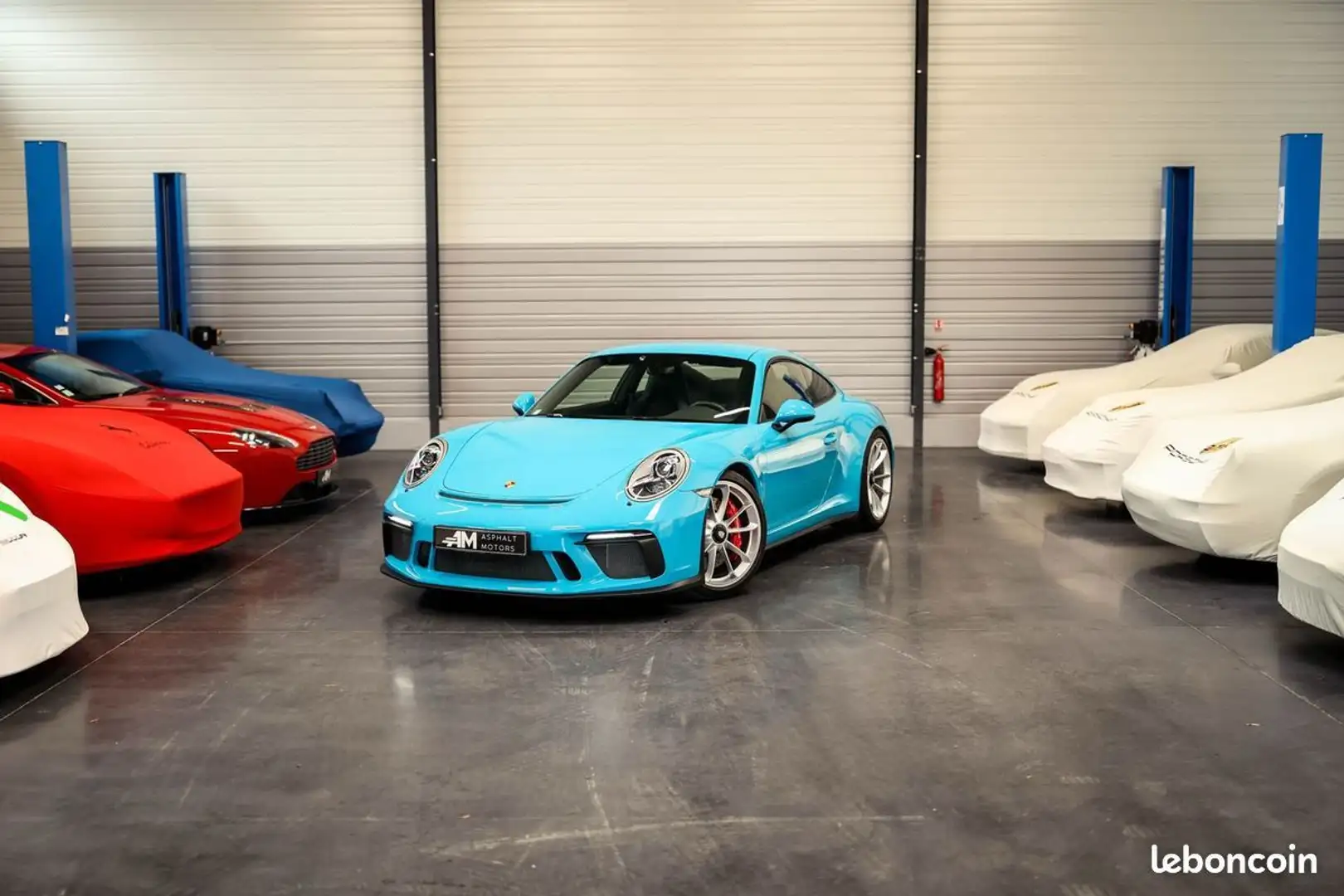 Porsche 991 991.2 GT3 Touring 500cv Bleu Miami Boîte manuelle  Blu/Azzurro - 1
