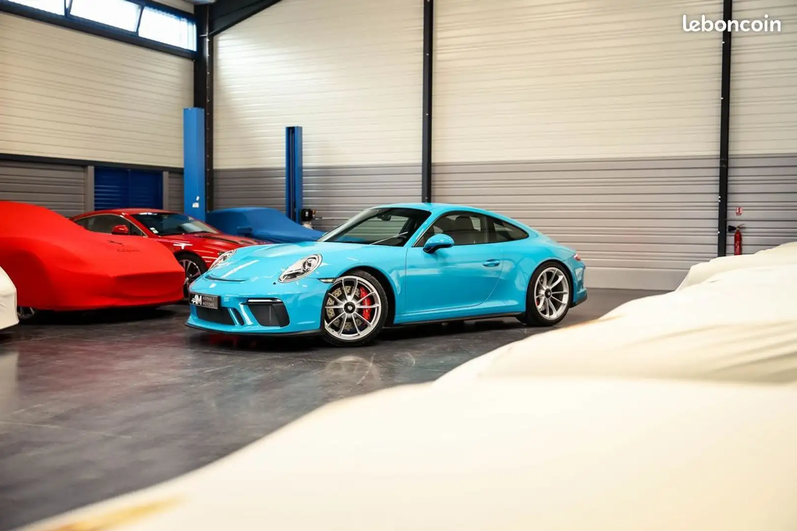 Porsche 991 991.2 GT3 Touring 500cv Bleu Miami Boîte manuelle  Blu/Azzurro - 2