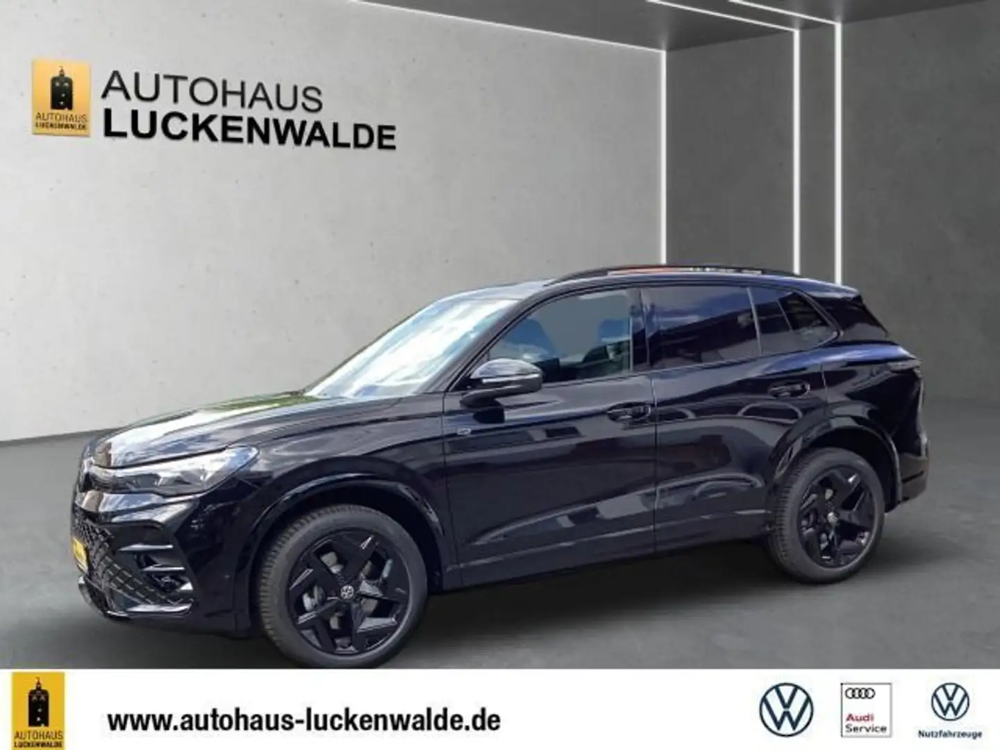 Volkswagen Tiguan 2.0 TDI 4M R-Line DSG *PANO*IQ-MATRIX* Schwarz - 2
