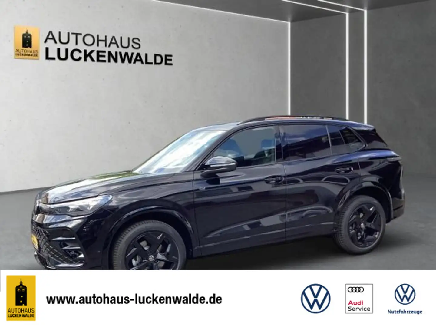 Volkswagen Tiguan 2.0 TDI 4M R-Line DSG *PANO*IQ-MATRIX* Schwarz - 1