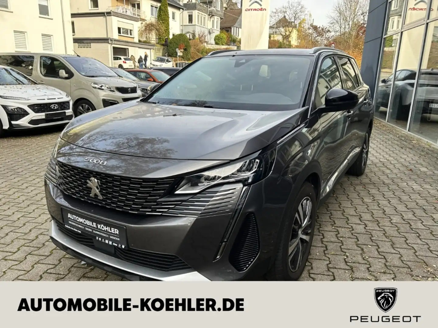 Peugeot 5008 Allure Pack 7-Sitzer Navi Digitales Cockpit LED 2- Gris - 1