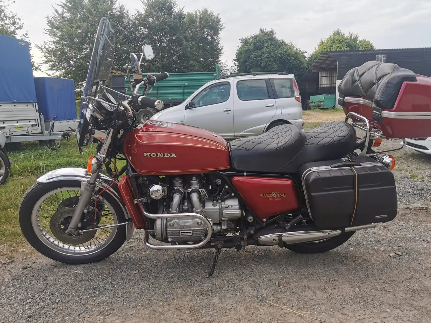Honda GL 1000 Gpldwing GL1 Rosso - 2