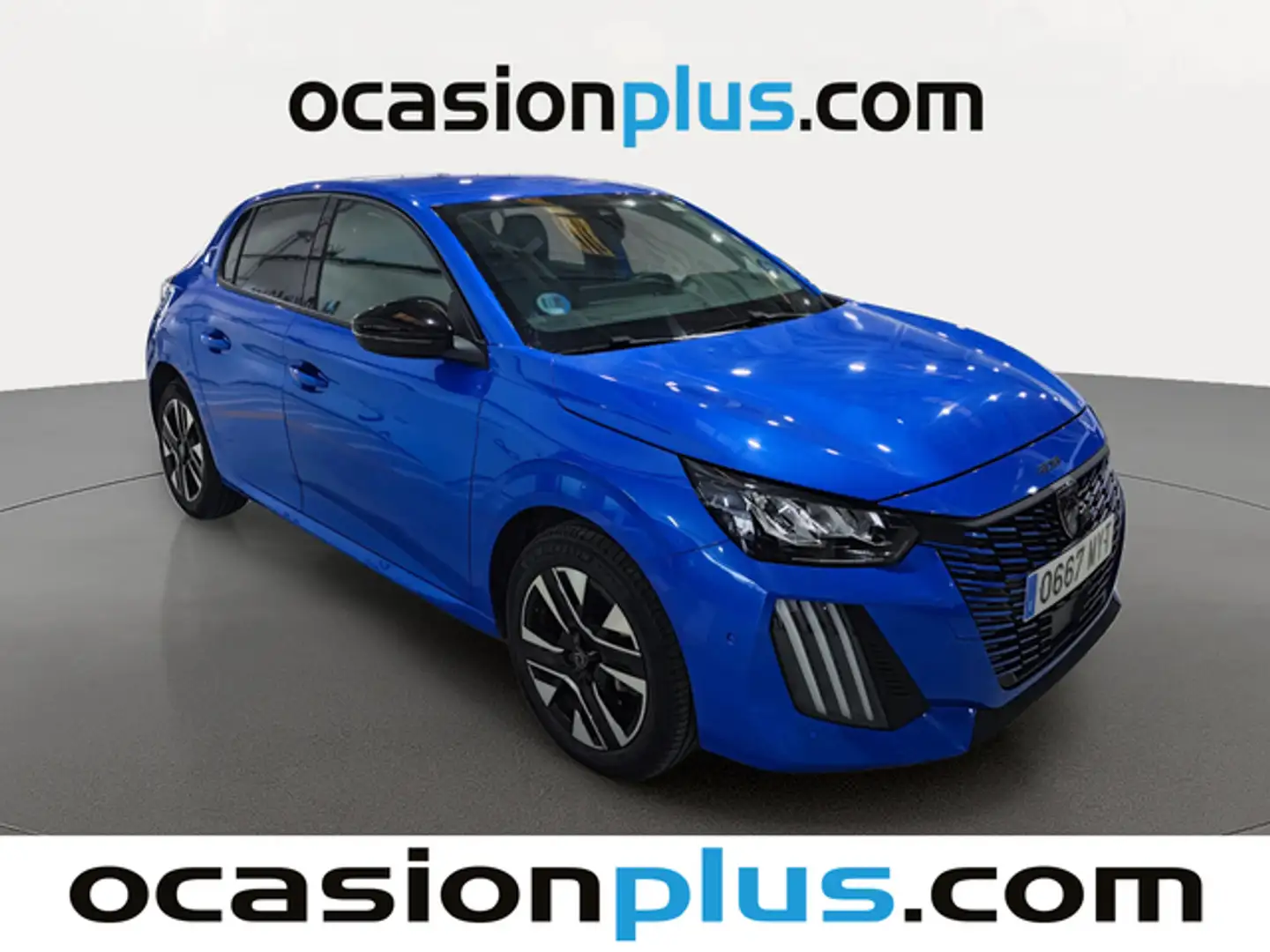 Peugeot 208 1.2 Hybrid Allure e-DCS6 100 Bleu - 2