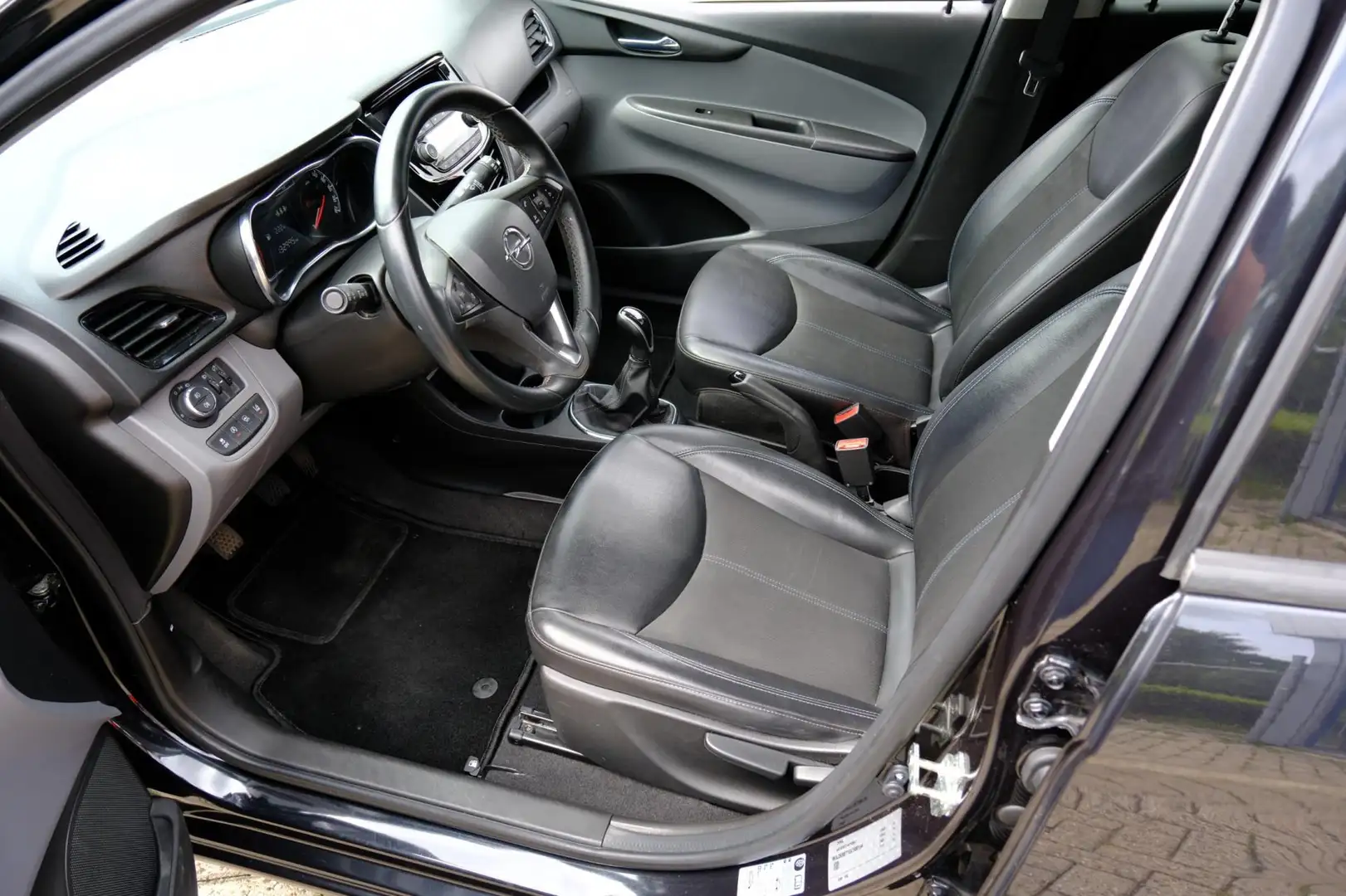 Opel Karl 1.0 ecoFLEX Cosmo 5-drs Clima|Half Leder|LMV Чорний - 2