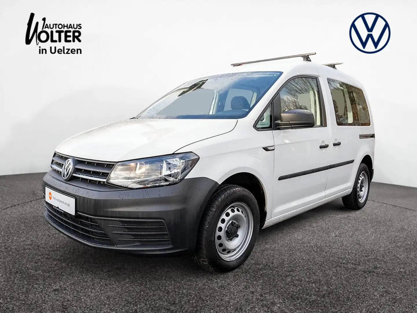Volkswagen Caddy 2.0 TDI AHK KLIMA BLUETOOTH Bianco - 1