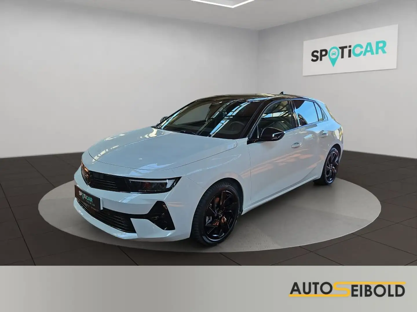 Opel Astra 1.2 Turbo Hybrid 48 V GS Weiß - 1