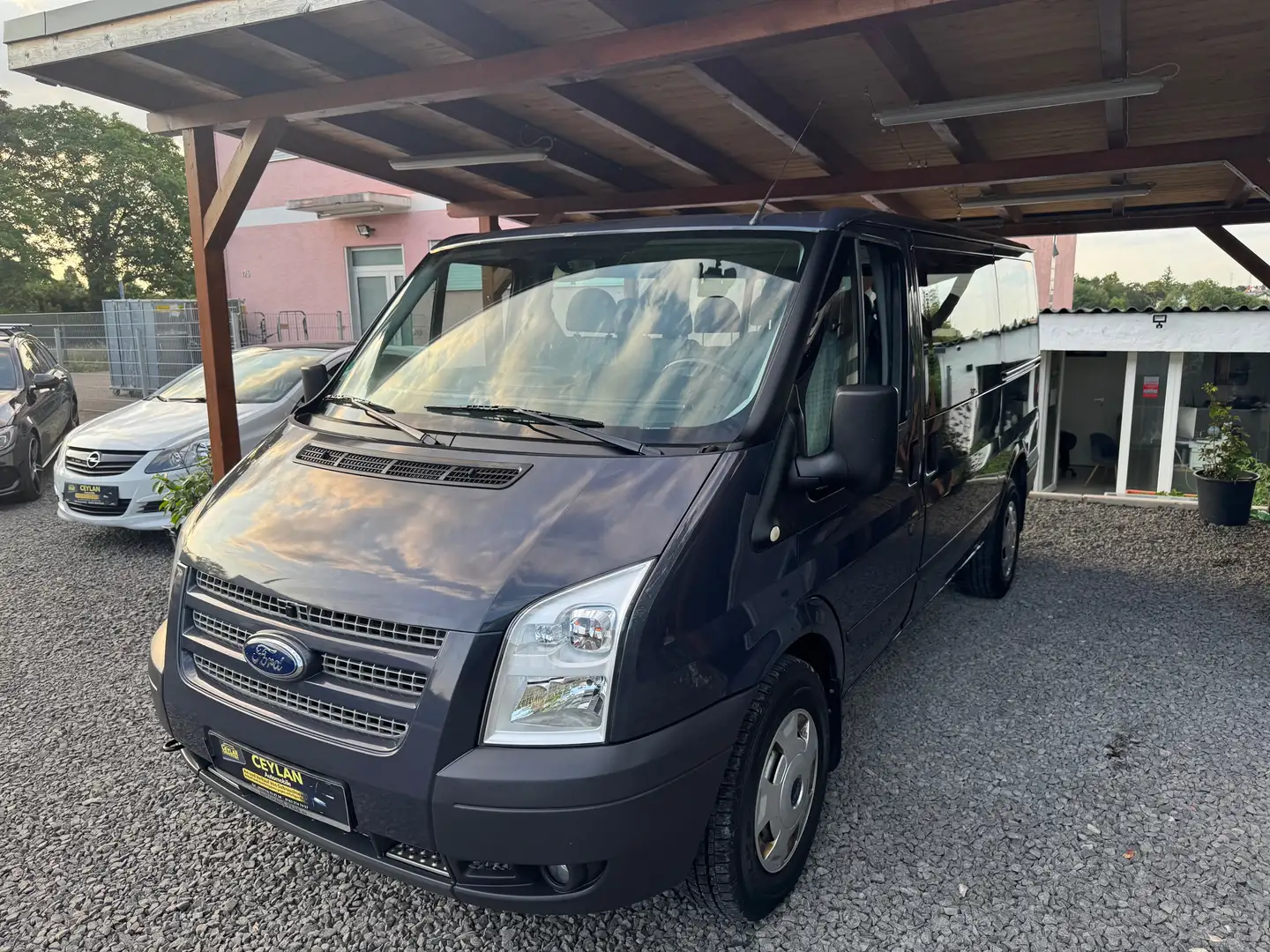 Ford Transit FT 350 M Trend 1Hand Lang 9 sitze 2 Schiebetür Grigio - 1