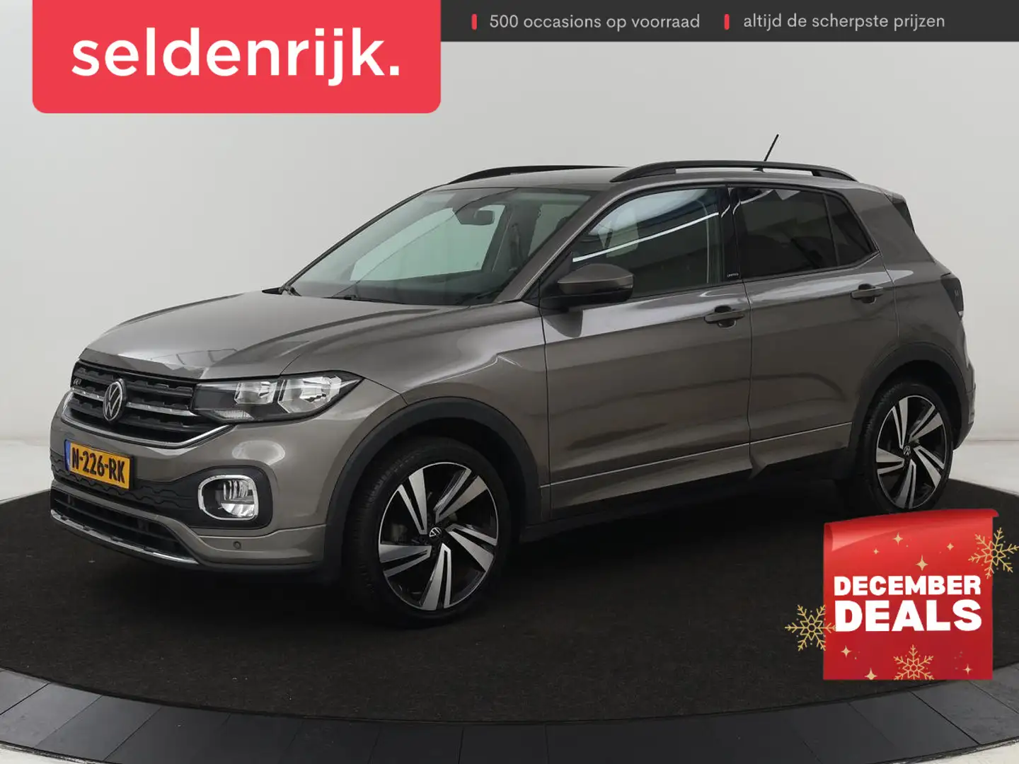Volkswagen T-Cross 1.0 TSI R-Line | Camera | Carplay | Stoelverwarmin Grigio - 1