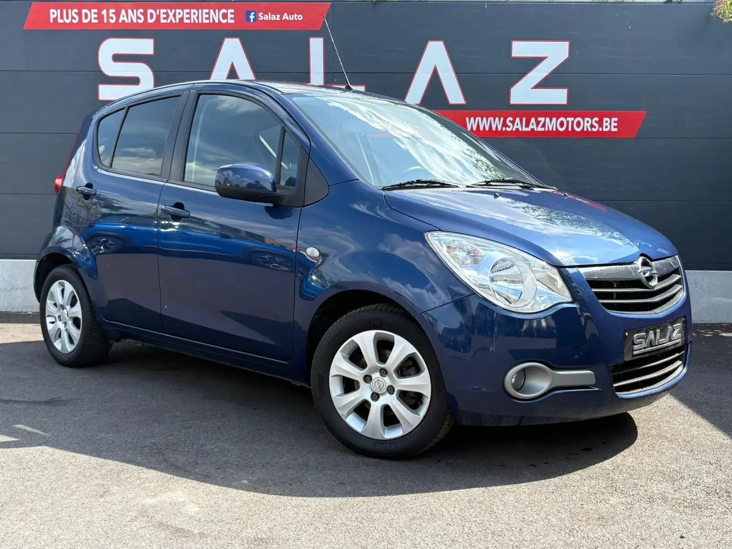 Opel Agila Agila 1.3 CDTi Enjoy/GARANTIE/CLIM/DIESEL/EURO4 Blauw - 1