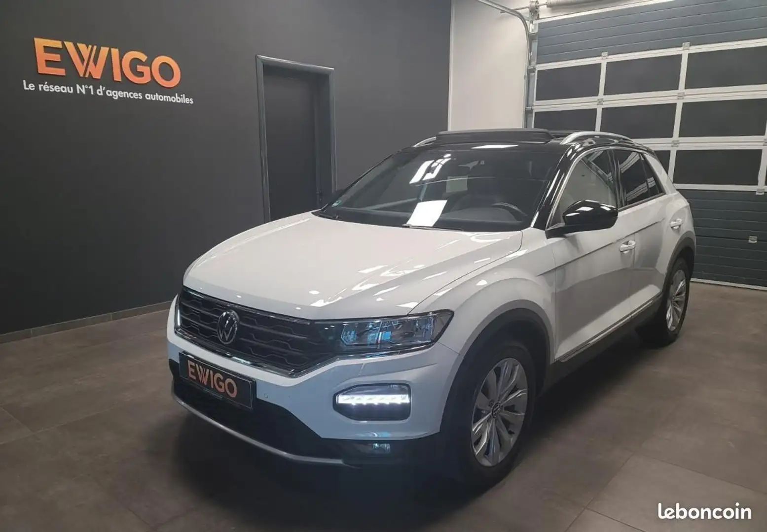 Volkswagen T-Roc 1.5 TSI 150ch SPORT DSG7 Toit ouvrant Bianco - 1