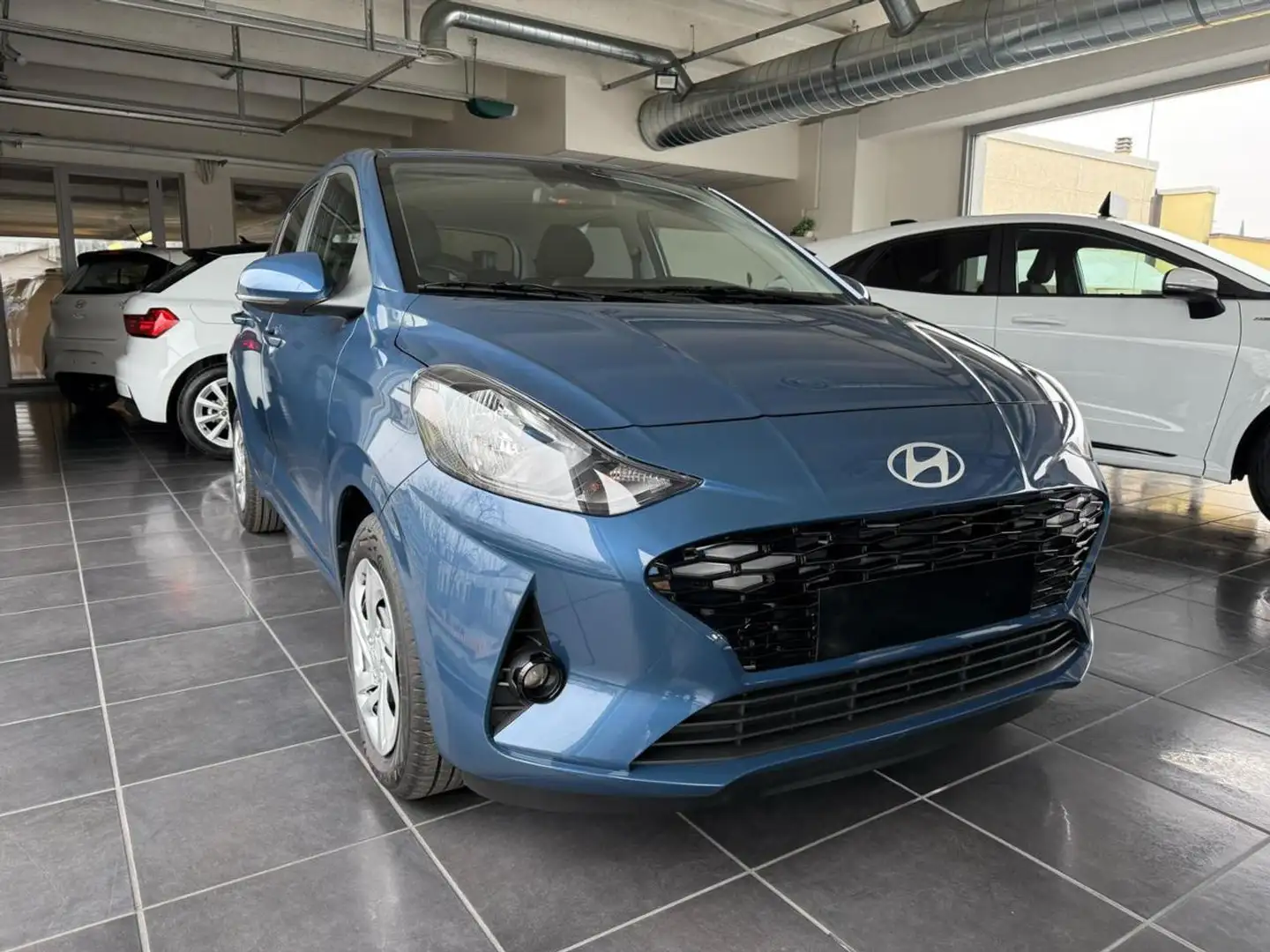 Hyundai i10 1.0 MPI Connectline 63CV / Retrocamera - Km Zero Blauw - 1