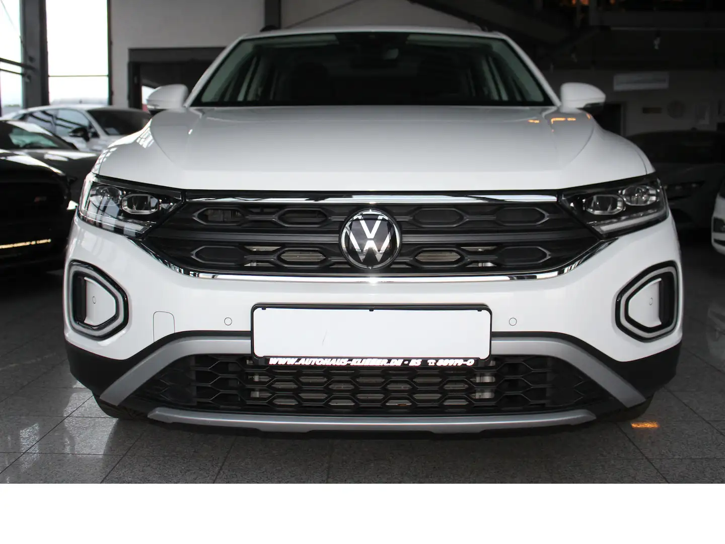 Volkswagen T-Roc 1.0 TSI Life LED*V-CPT*SHZ*APP*NAVI*TEL Blanc - 2